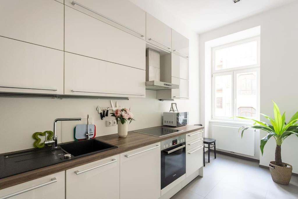 Franz 24 - Typical Viennese Apartment In The Heart Of Wien Eksteriør bilde